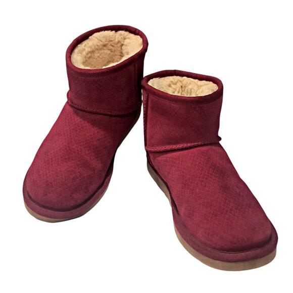 Women's UGG Australia Classic Mini Exotic Scales Boots - Picture 1 of 10